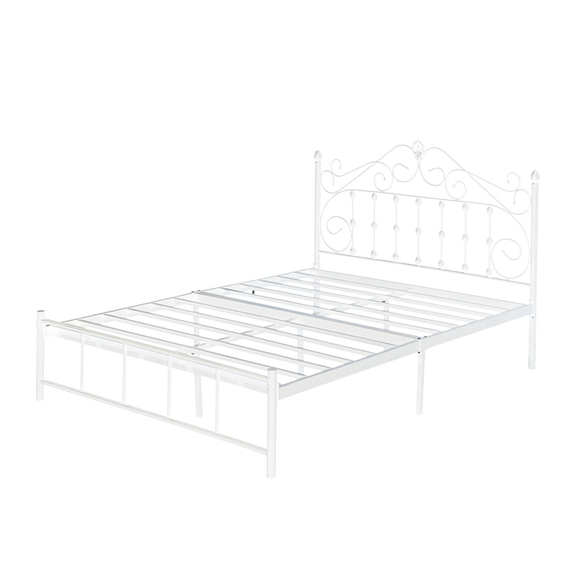 Victoria cast iron metal bed frame