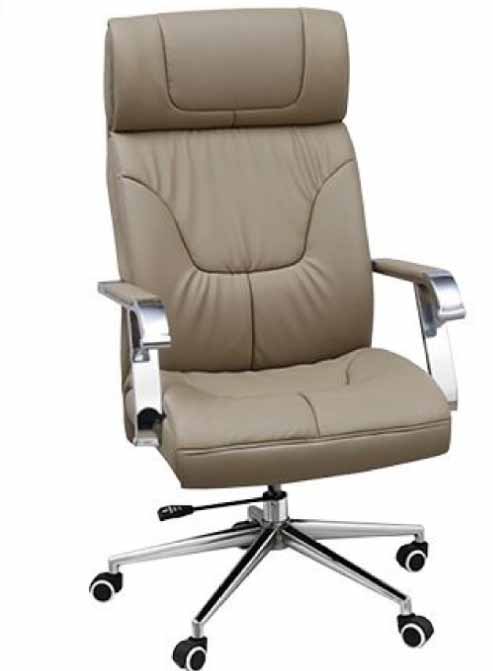 swivel off white office chair high back with arms