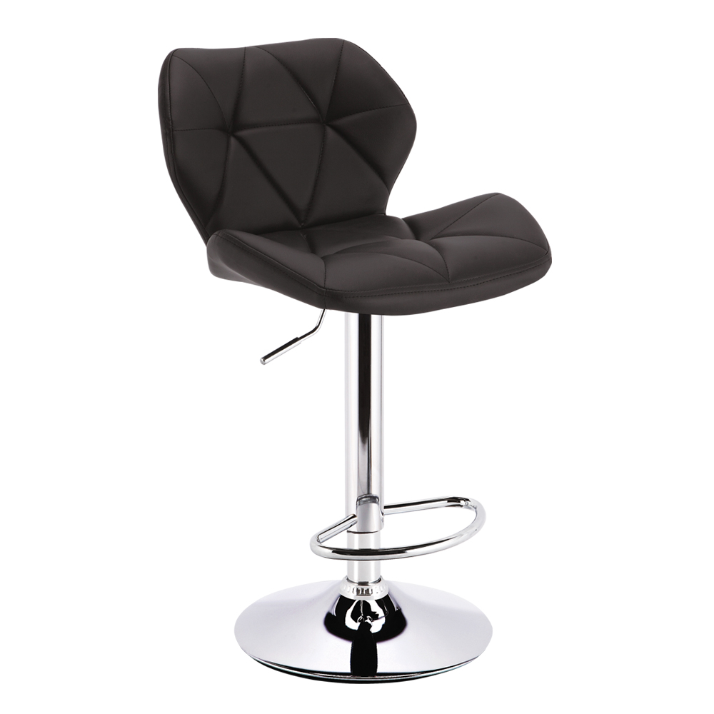 shell back adjustable bar stool