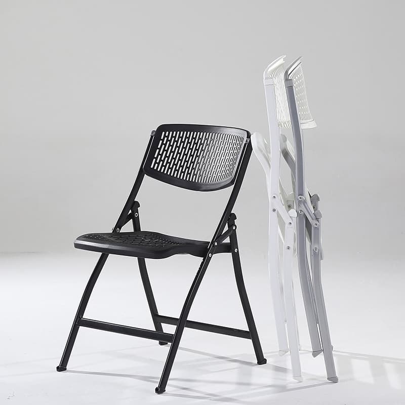 Outdoor light plastic folding white chairs  - OD-301